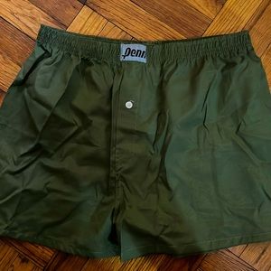 2 for $15 penn green boxers size: L